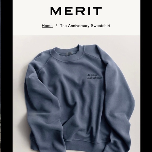 Donni X Merit Beauty 5th Anniversary Sweatshirt XL- Limited/Sold Out - Picture 7 of 10